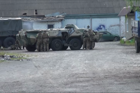 Опубликовано видео контртеррористической операции в Ингушетии